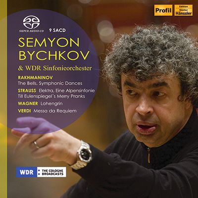 RACHMANINOV, STRAUSS, WAGNER, VERDI/ SEMYON BYCHKOV [SACD HYBRID] [라흐마니노프, 슈트라우스, 바그너, 베르디: 서독일 방송교향악단 선집 - 세묜 비치코프]