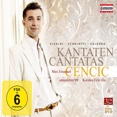CANTATAS: VIVALDI, SCARLATTI, CALDARA/ KARSTEN ERIC OSE [3CD+DVD]