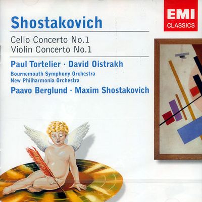 CELLO CONCERTO NO.1/ VIOLIN CONCERTO NO.1/ PAUL TORTELIER/ DAVID OISTRAKH