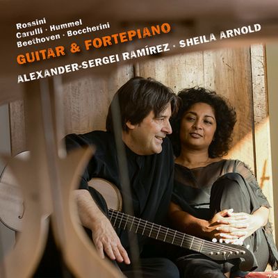 GUITAR & FORTEPIANO/ SHEILA ARNOLD, ALEXANDER-SERGEI RAMIREZ [기타와 포르테피아노 이중주 작품집 - 라미레즈, 아르놀드]