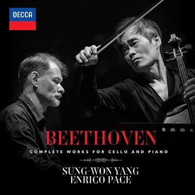 COMPLETE WORKS FOR CELLO AND PIANO/ SUNG-WON YANG, ENRICO PACE [베토벤: 첼로와 피아노를 위한 작품전집 - 양성원, 엔리코 파체]