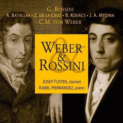 WORKS FOR PIANO & CLARINET/ JOSEP FUSTER, ISABEL HERNANDEZ [베버&로시니: 클라리넷 작품]