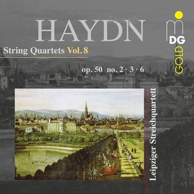 STRING QUARTETS VOL.8 - OP.50 NO.2 3, 6/ LEIPZIGER STREICHQUARTETT [하이든: 현악 사중주 8집 - 라이프치히 현악 사중주단]