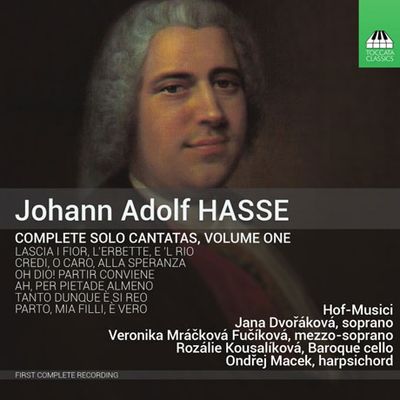 COMPLETE SOLO CANTATAS VOL.1/ JANA DVORAKOVA [하세: 솔로 칸타타 전곡 1집]