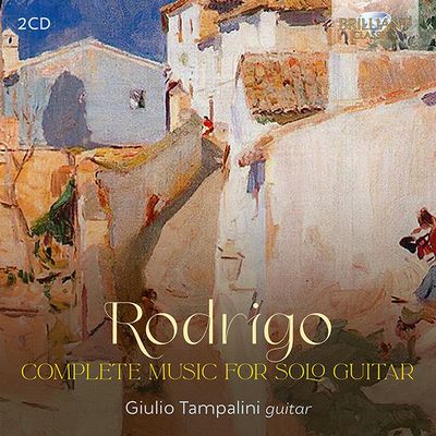 COMPLETE MUSIC FOR SOLO GUITAR/ GIULIO TAMPALINI [로드리고: 기타 독주곡 전곡 - 줄리오 탐팔리니]