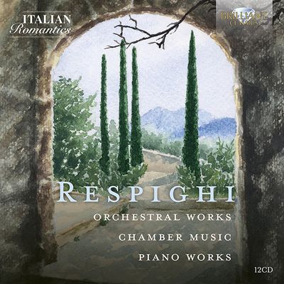 ORCHESTRAL WORKS,CHAMBER MUSIC/ ORCHESTRA SINFONICA DI ROMA [레스피기: 관현악곡, 실내악, 피아노곡 - 오케스트라 신포니카 디 로마 외]