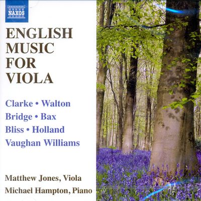 ENGLISH MUSIC FOR VIOLA/ MATTHEW JONES, MICHAEL HAMPTON
