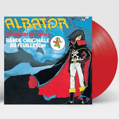 ALBATOR: BANDE ORIGINALE DU FEUILLETON [하록선장] [RED LP]