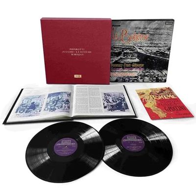 LA BOHEME/HERBERT VON KARAJAN [푸치니: 라보엠 - 헤르베르트 폰 카라얀] [LP]