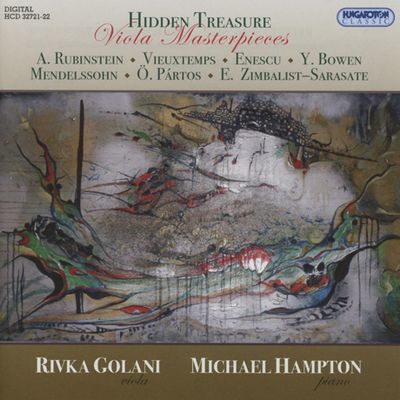 HIDDEN TREASURE: VIOLA MASTERPIECES/ RIVKA GOLANI, MICHAEL HAMPTON [비올라 명곡집 - 리브카 골라니, 마이클 햄프턴]