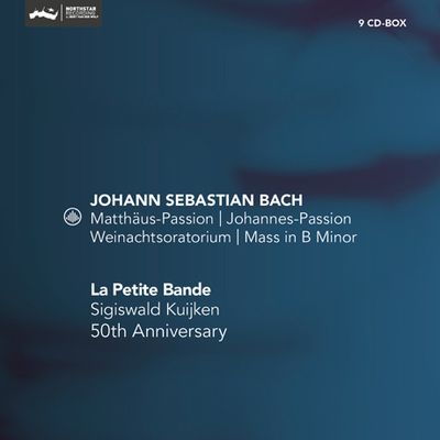 50TH ANNIVERSARY/ LA PETITE BANDE, SIGISWALD KUIJKEN [바흐: 마태 & 요한 수난곡, 크리스마스 오라토리오, B단조 미사 - 라 프티트 방드, 카위컨]