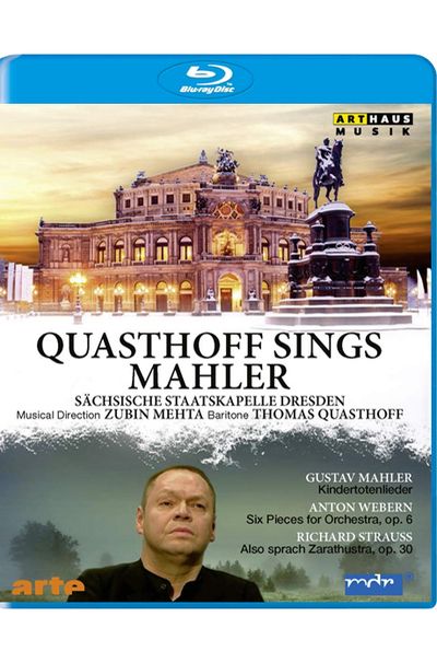 SINGS MAHLER/ ZUBIN MEHTA [토마스 크바스토프가 부르는 말러, 베베른, 슈트라우스 - 주빈 메타]