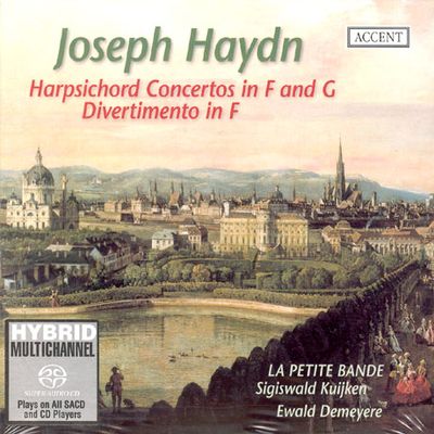 HARPSICHORD CONCERTOS IN F AND G DIVERTIMENTO IN F [SACD HYBRID]
