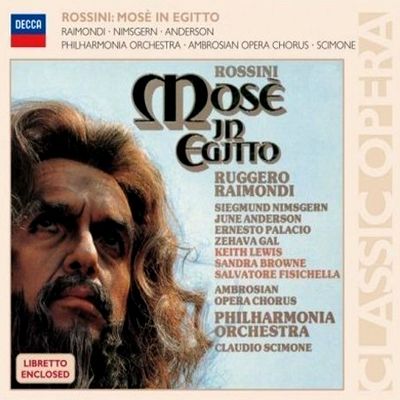 MOSE IN EGITTO/ CLAUDIO SCIMONE [로시니: 이집트의 모세]