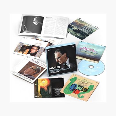 SYMPHONIES NOS. 2, 4, 7 & 9/ OTTO KLEMPERER  [말러: 교향곡 2, 4, 7, 9번, 가곡 - 클렘페러]