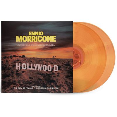 HOLLYWOOD/ THE CITY OF PRAGUE PHILHARMONIC ORCHESTRA [엔니오 모리꼬네: 서부영화 모음집] [CLEAR ORANGE]