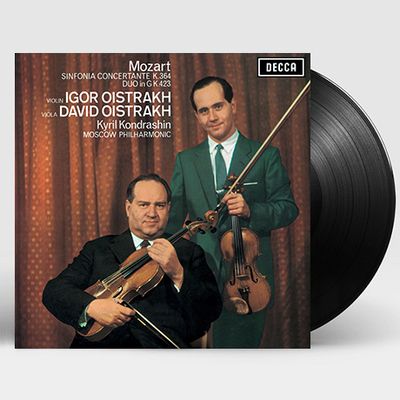 SINFONIA CONCERTANTE K.364 DUO IN G K.423/ DAVID & IGOR OISTRAKH, KIRILL KONDRASHIN [모차르트: 협주 교향곡 - 오이스트라흐, 콘드라신] [180G LP]
