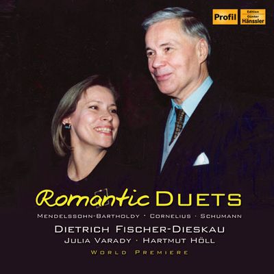 ROMANTIC DUETS/ DIETRICH FISCHER-DIESKAU, JULIA VARADY [낭만적 이중창: 멘델스존, 슈만, 코르넬리우스 -  피셔 디스카우 & 바라디]