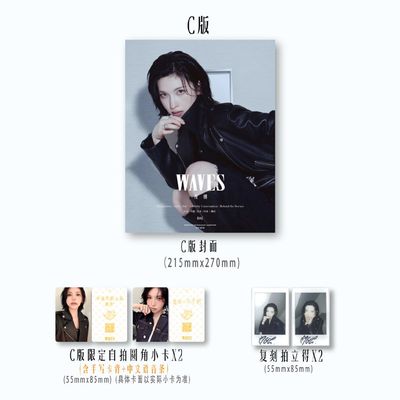 WAVES 26년6월 (배이) BAE 배진솔 裵眞率 엔믹스 NMIXX C형: 카드 4장