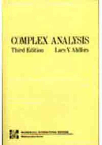 Complex Analysis | Ahlfors, L.V. - 교보문고