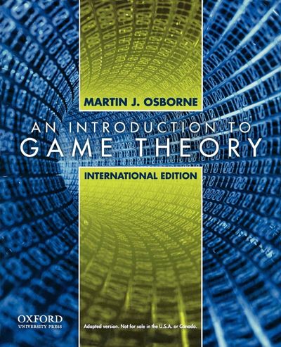 Introduction to Game Theory - 교보문고