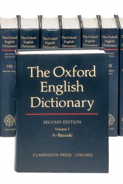 The Oxford English Dictionary: 20 Volume Set | Simpson, J A