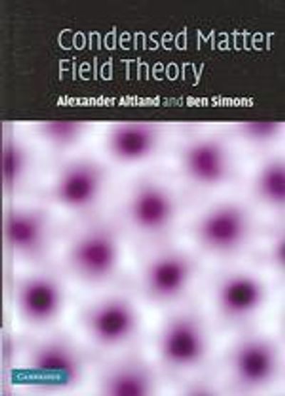 강남점 Condensed Matter Field Theory Atland, Alexander/ Simons