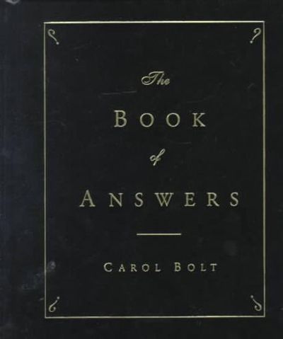 The Book of Answers | Bolt, Carol - 교보문고