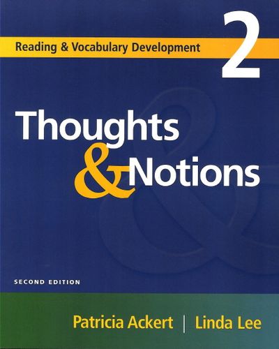 Reading & Vocabulary development 2 : Thoughts & Notions | Lee