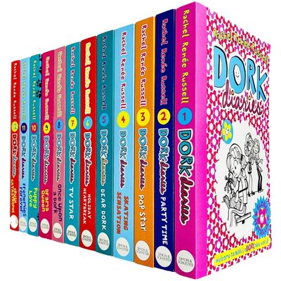 Dork Diaries Collection : 도크다이어리 페이퍼백 12종 박스세트