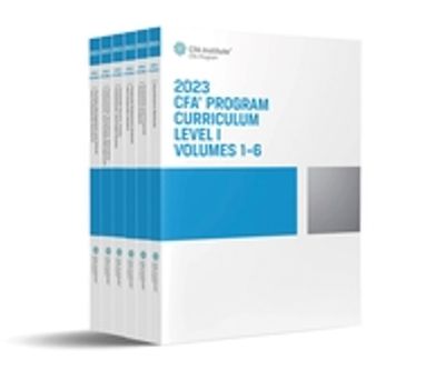 CFA level1 TACテキストセット 2023 CFA Program Curriculum Level I Box Set | Cfa Institute - 교보문고