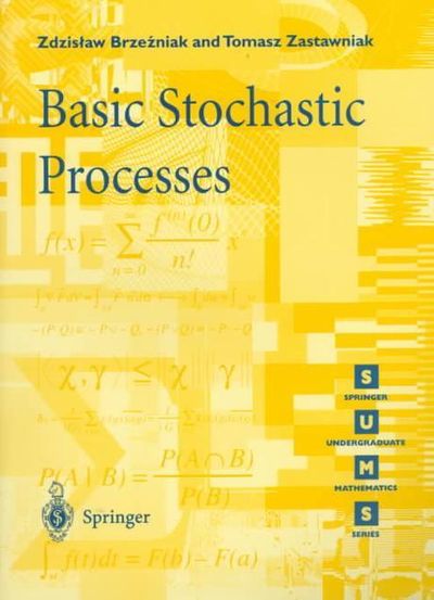 Basic Stochastic Processes - 교보문고