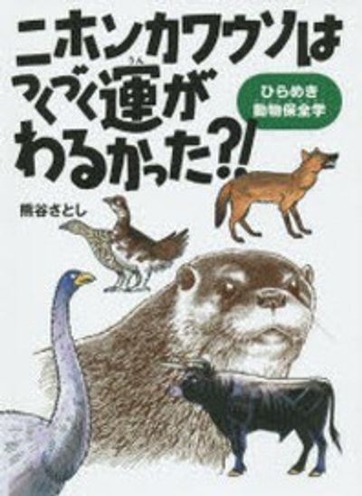 ニホンカワウソはつくづく運がわるかった?! ひらめき動物保全學 | 熊谷