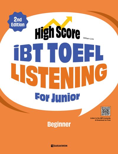 High Score iBT TOEFL Listening For Junior Beginner | William