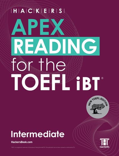 Hackers TOEFL iBT version ハッカーズTOEFLのリスニングインターミディ（Hackers TOEFL Listening Intermediate）：2nd iBT Edition [その他] ハッカーズ語学研究所 HACKERS APEX READING for the TOEFL iBT Intermediate | 해커스