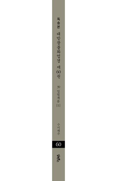 독송본 한문 한글역 대방광불화엄경 60: 39 입법계품(1) 부가 이미지2