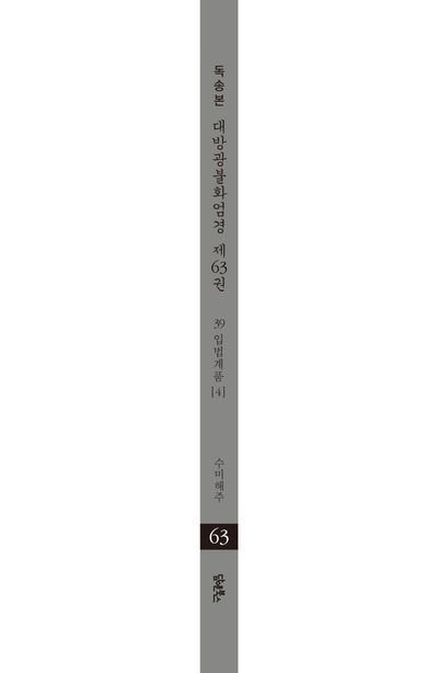독송본 한문 한글역 대방광불화엄경 63: 39 입법계품(4) 부가 이미지2