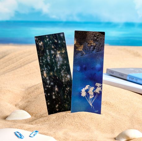 BLUE POET bookmark