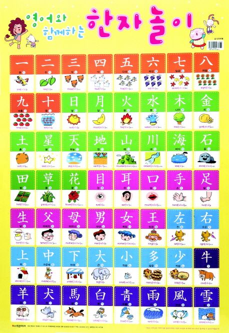 한자놀이(벽보) | 학은미디어 편집부 - 교보문고