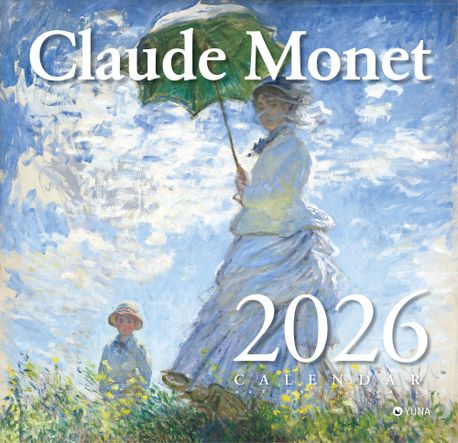 클로드 모네 벽걸이 달력(아트온더월)(2026)