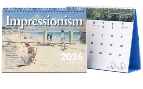 인상파 탁상 달력(아트온더데스크)(2026)(스프링)