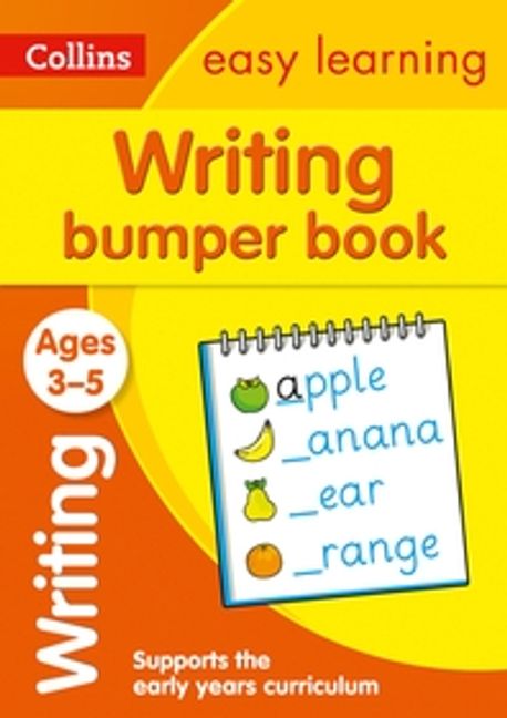 Writing Bumper Book Ages 3-5 | Collins Easy Learning - 교보문고