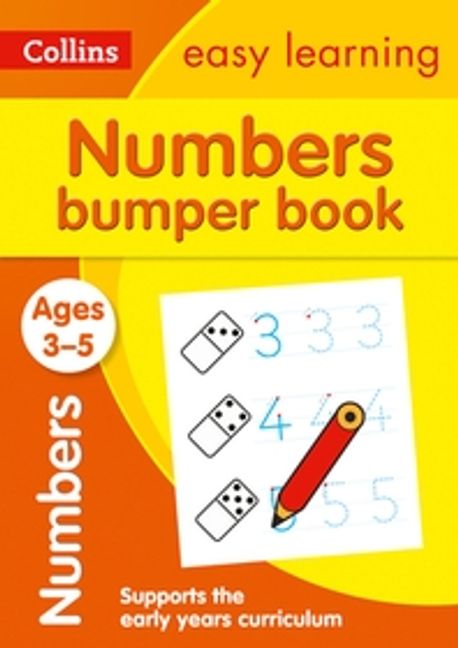 Collins Easy Learning Preschool - Numbers Bumper Book Ages 3-5 ...