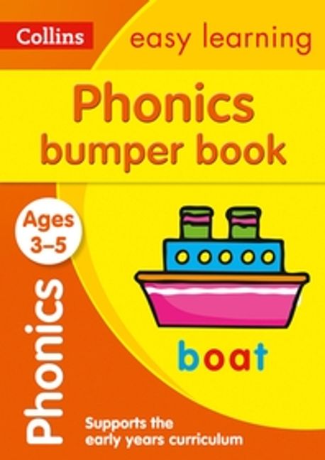 Collins Easy Learning Preschool - Phonics Bumper Book Ages 3-5 ...