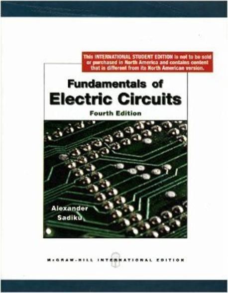 Fundamentals of Electric Circuits | Alexander - 교보문고