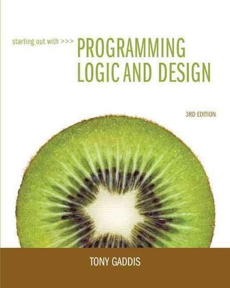 Starting Out with Programming Logic & Design [With CDROM] | Gaddis ...
