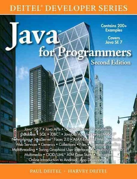 Java for Programmers | Deitel, Paul J. - 교보문고