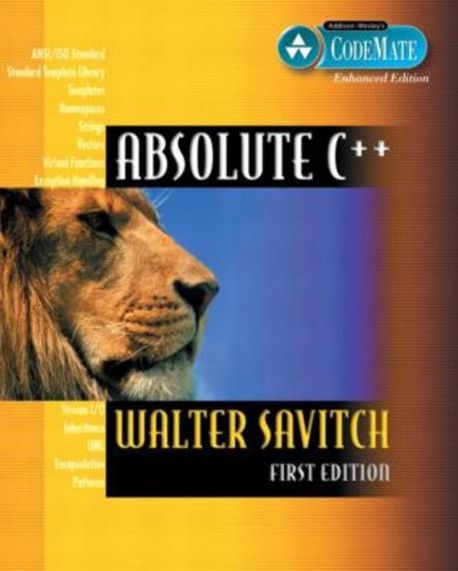 Absolute C++ | Savitch, Walter - 교보문고
