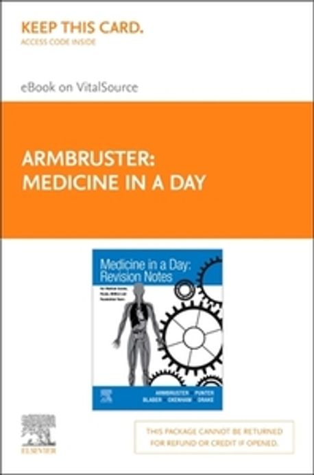 Medicine in a Day - Elsevier E-Book on Vitalsource (Retail Access Card ...