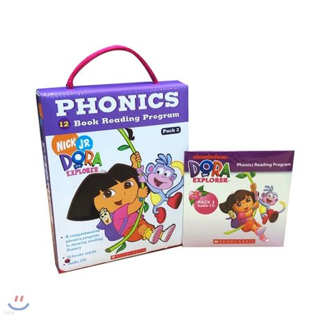Dora the Explorer : Phonics Reading Program Pack 2 12종 세트 (with CD ...